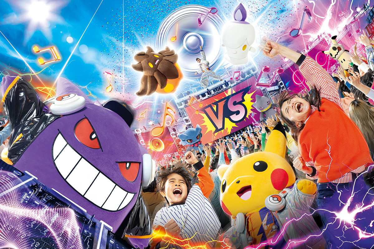昼のメインショーはリニューアルした「ポケモン・アンストッパブル・ハロウィーン・パーティ」