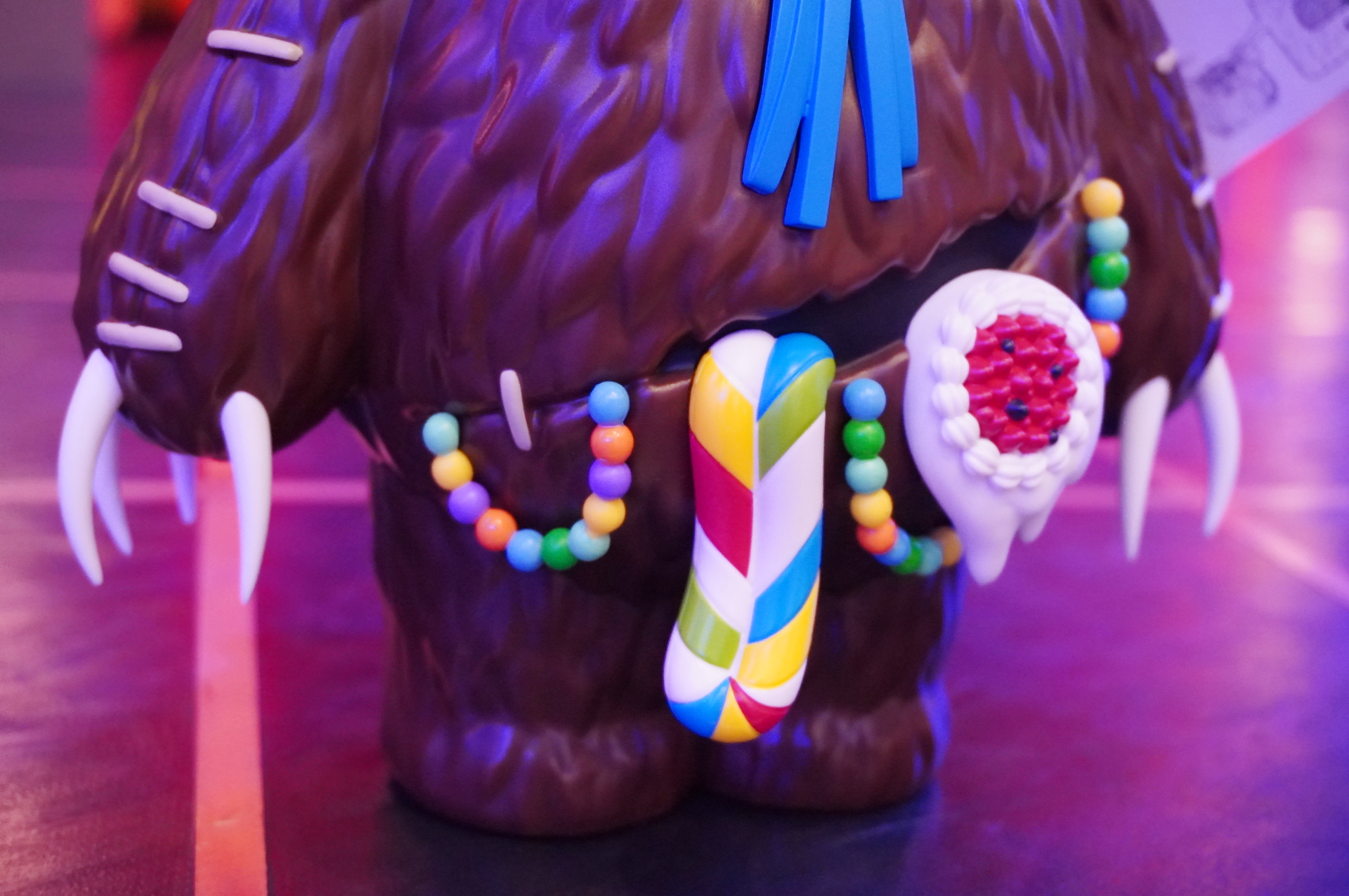 お腹からお菓子のような内蔵