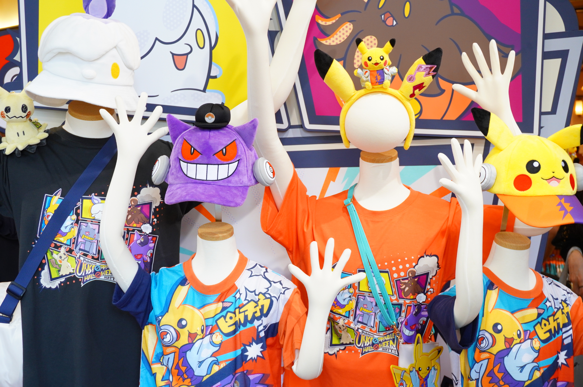 身につけグッズが豊作。ライブ風Tシャツは大人用からキッズまで