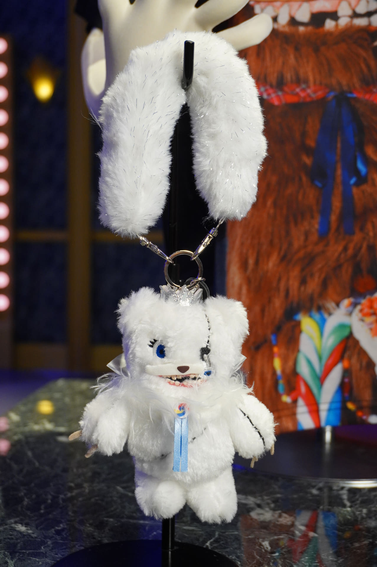 ストラップ付きマスコットキーチェーン ハミクマソウル