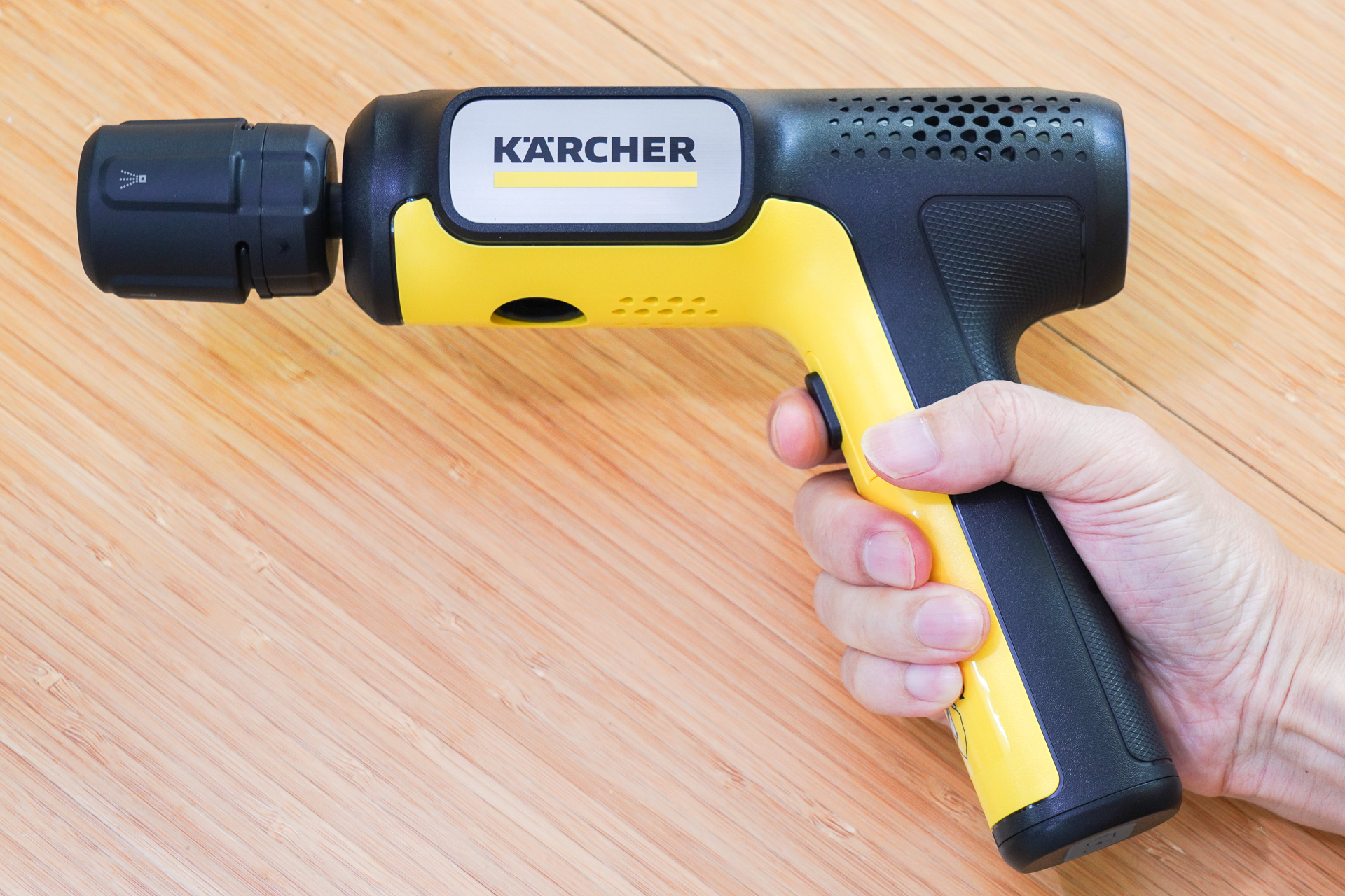 一見電動ドリルのようにコンパクトな「OC Handy Compact」