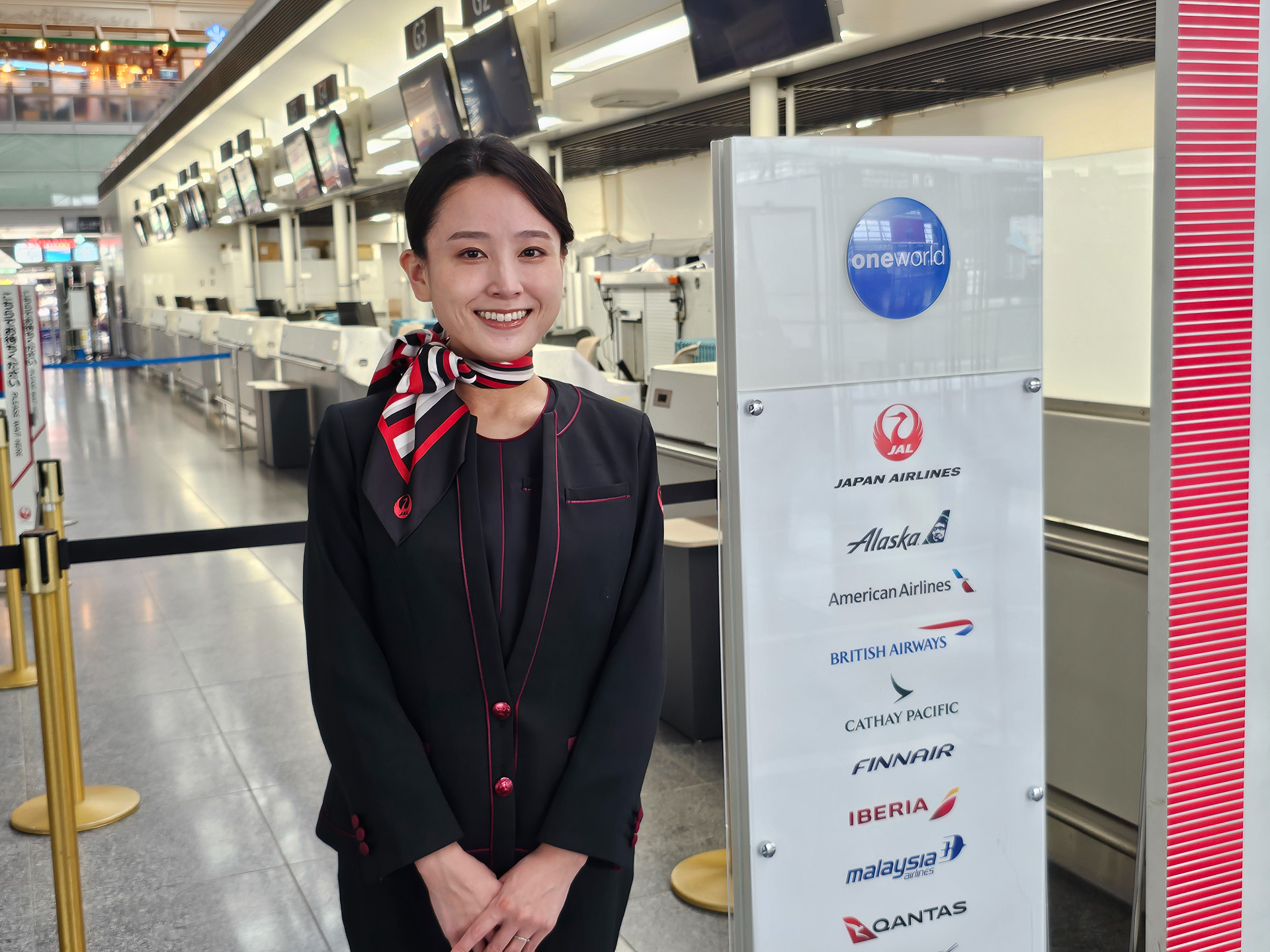 JALふるさとアンバサダーに地域の取り組みを聞いた。回答者は中部支社JALふるさとアンバサダーの利根川眞奈美さん