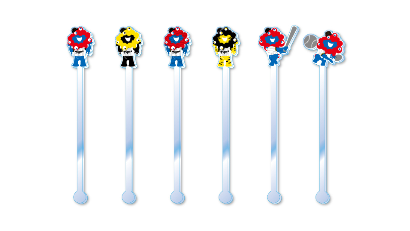 アクリルマドラー（全6種、1個1000円）