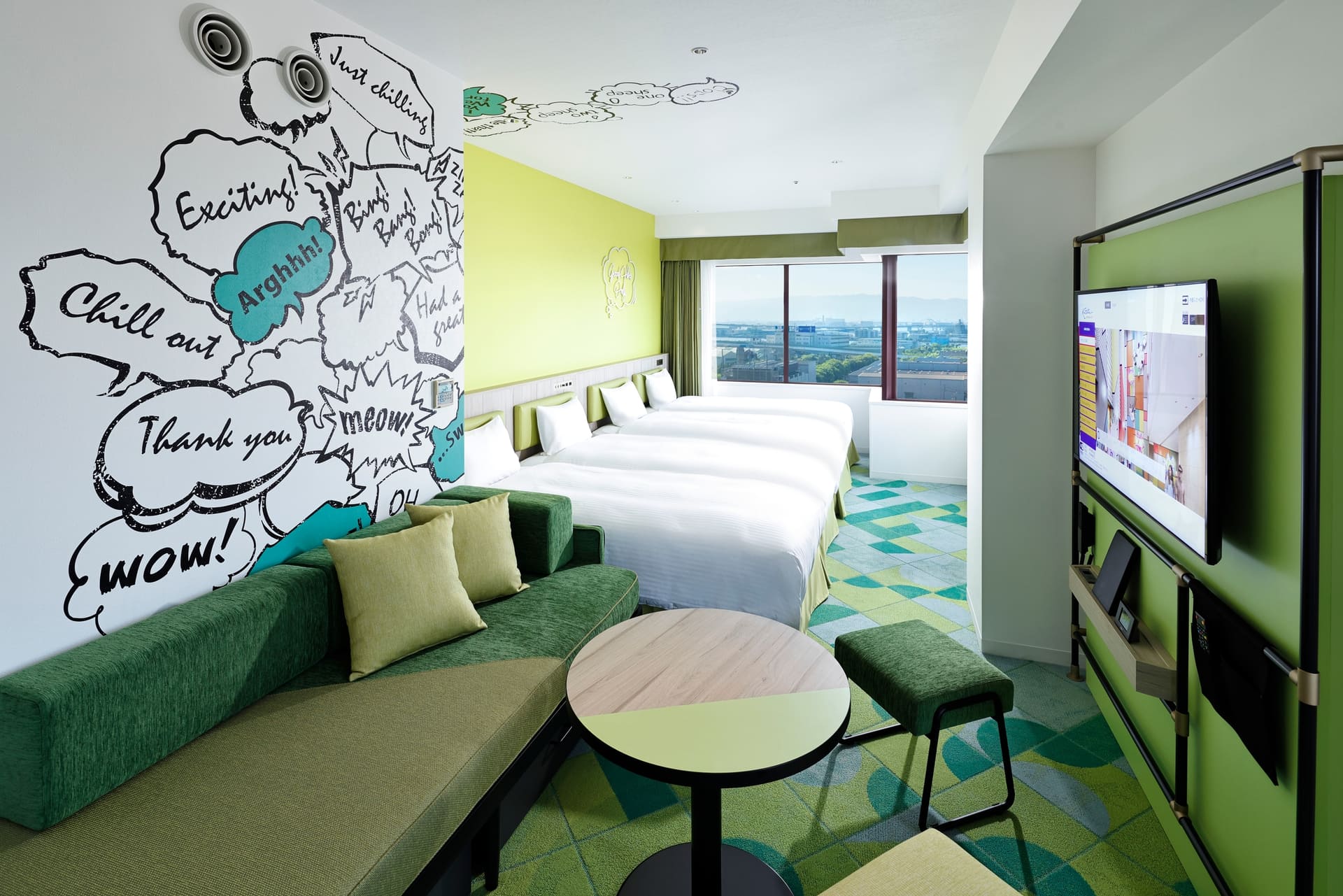 コーナーファミリールーム（38m<span class="em sup">2</span>、最大5名）