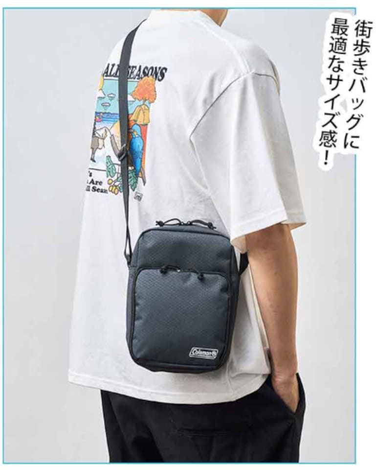 セブン限定「コールマン」ショルダーバッグは本日発売。MonoMax 10月号