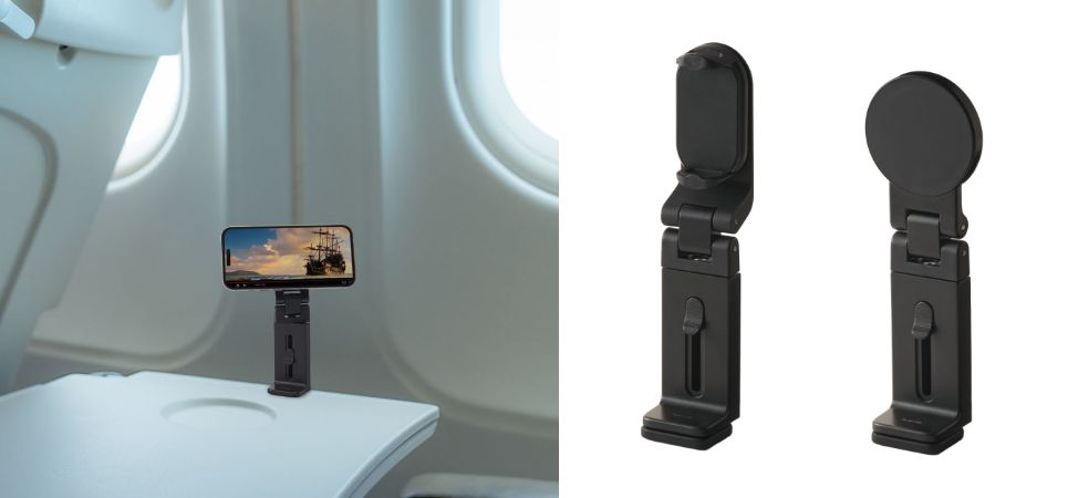 新発売のクランプ式スマートフォンスタンド