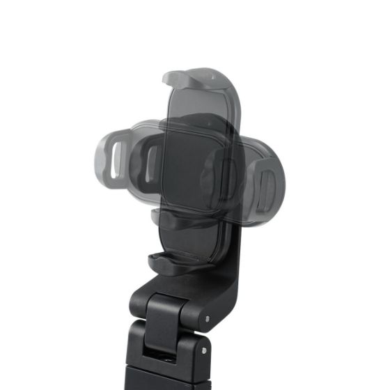 ホルダー部は360°回転可能