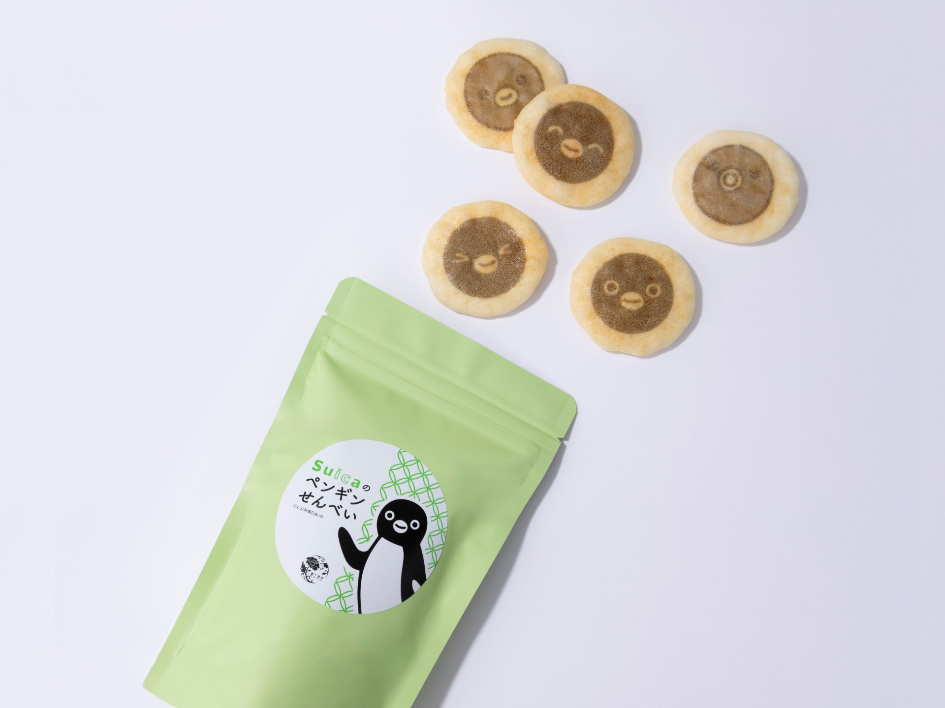 富士見堂のグランスタ限定・定番「Suicaのペンギンせんべい」