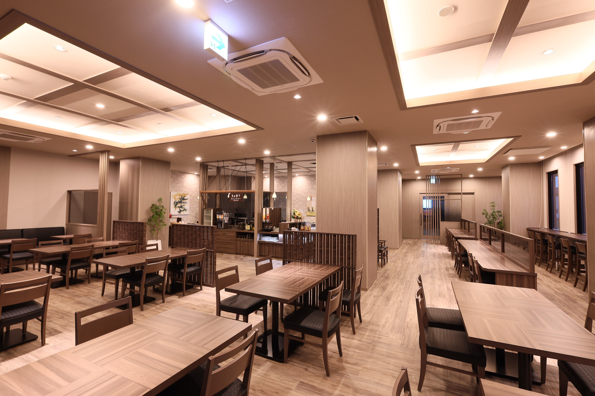 朝夕食会場のRestaurant NAGOMI