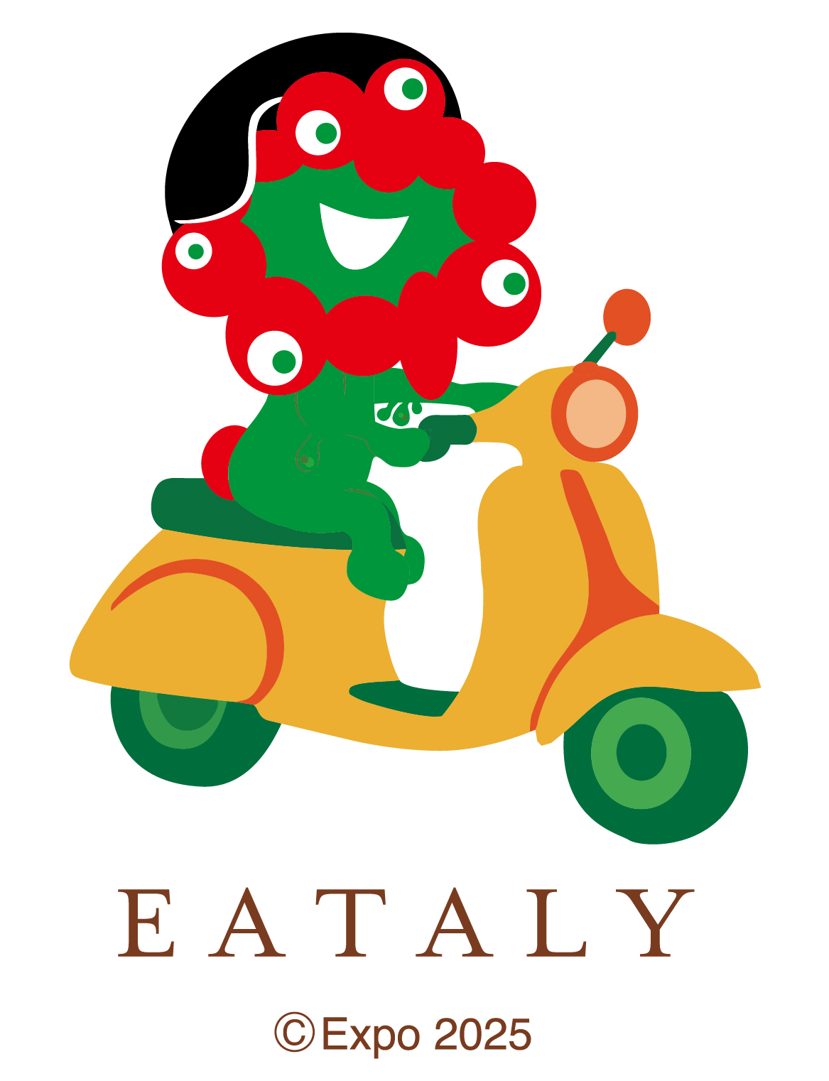 イタリア輸入食品「イータリー」が万博コラボグッズ発売。アイコニックなトリコローレのミャクミャクなど特別なデザイン