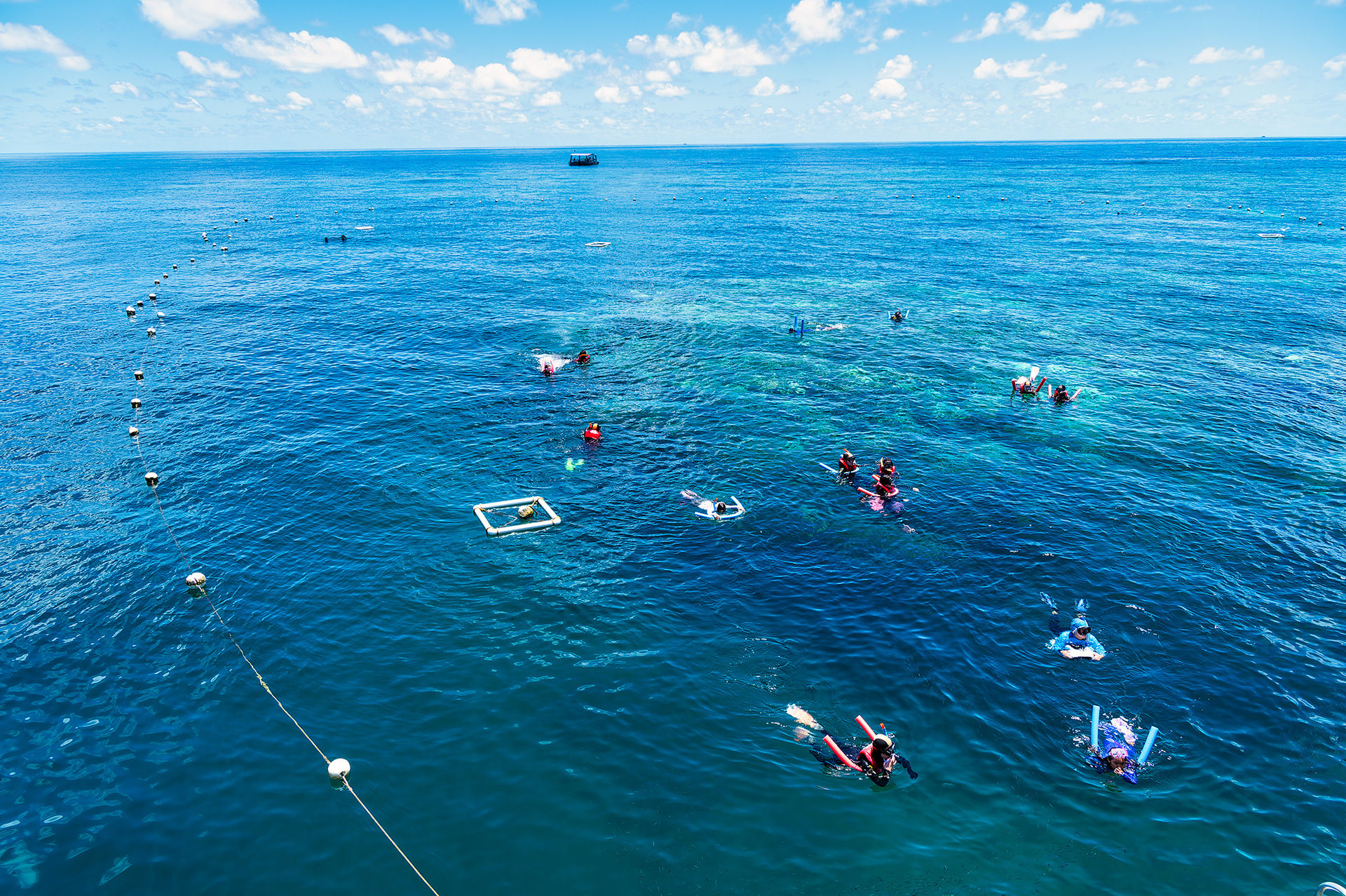 グレートバリアリーフを訪れた人がグレートバリアリーフとつながっている意識を持つこと。そのことに大きな意味がある