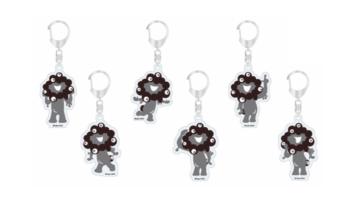 アクリルキーホルダー（ブラインド全6種、700円税別）