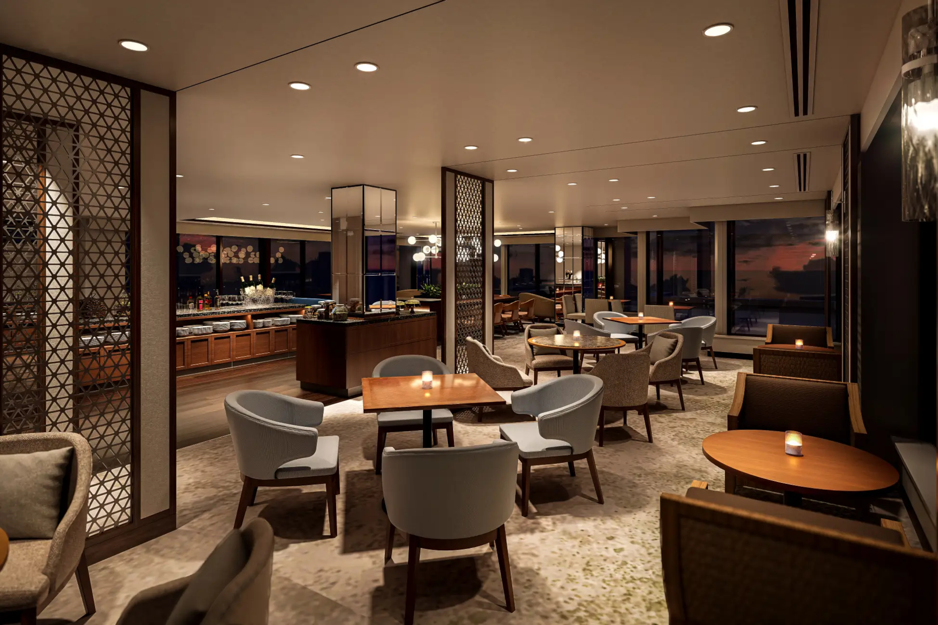 沖縄ハーバービューホテルの9月12日リニューアル「ラウンジ＆バー」