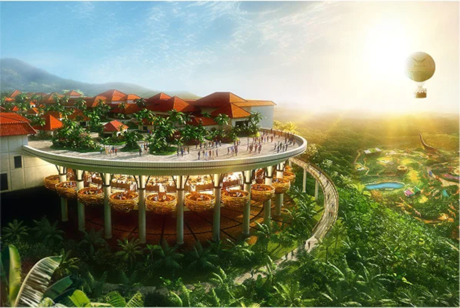 「ジャングリア沖縄入場確約チケット」はオリエンタルホテル 沖縄リゾート＆スパで販売