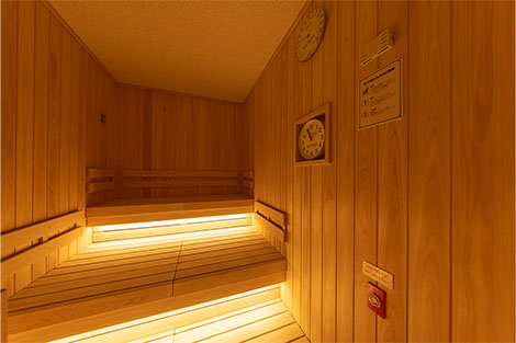 サウナは男湯に用意