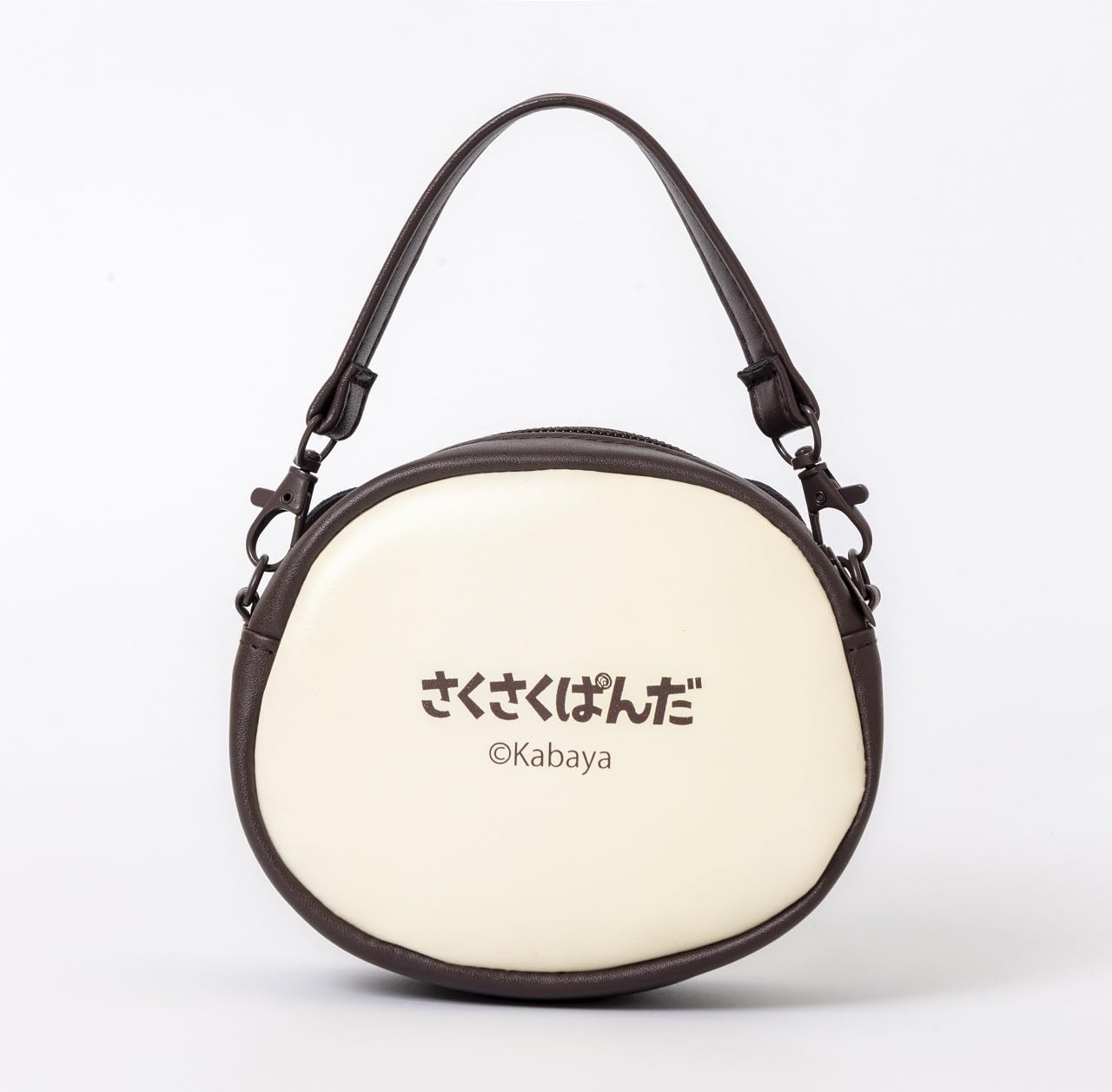 付属のハンドルを取り付ければ、かわいいミニバッグとしても使える