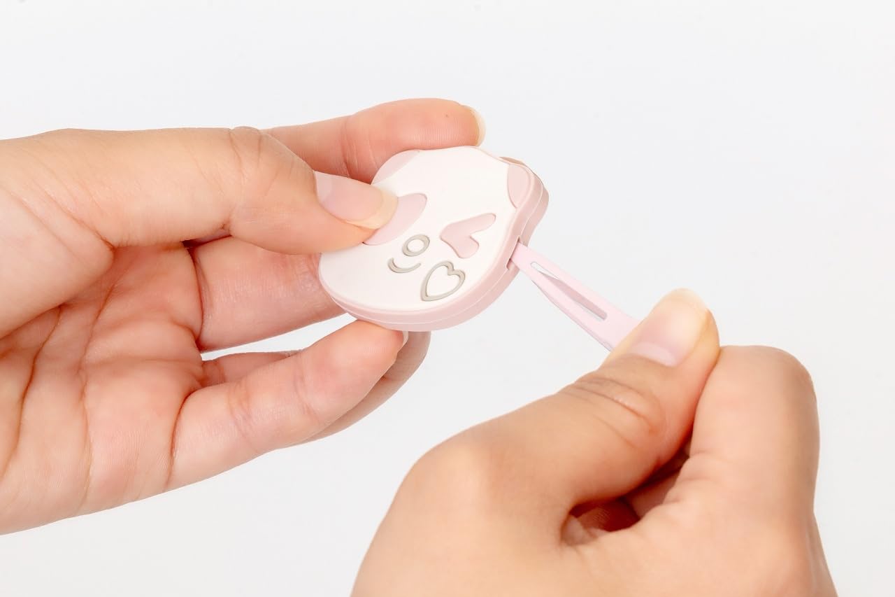 左右好きな方向でクリップを通せる仕様