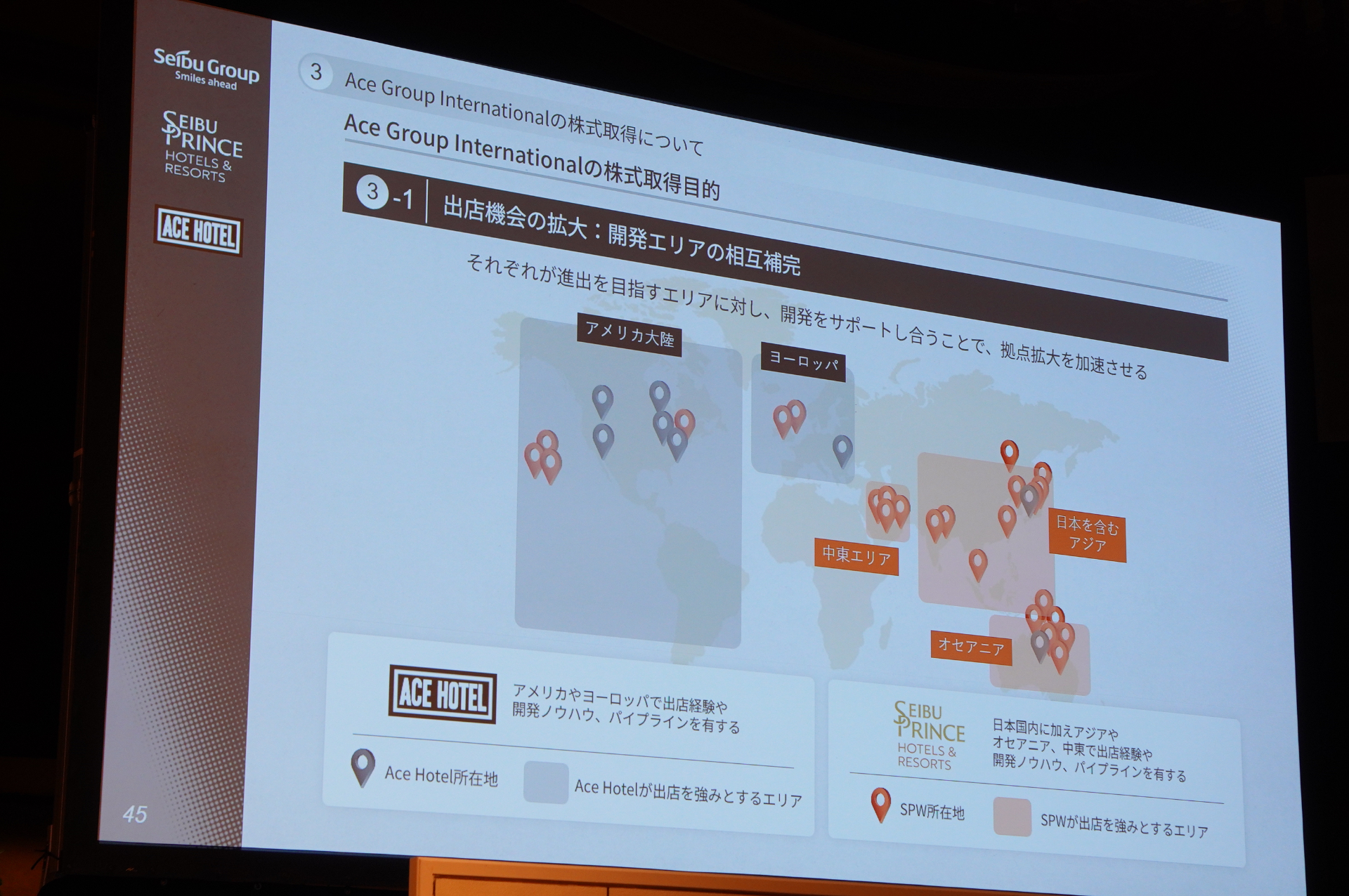 ライフスタイルブランド補完により出店機会を拡大し、開発エリアを相互補完することで拠点拡大を加速させる