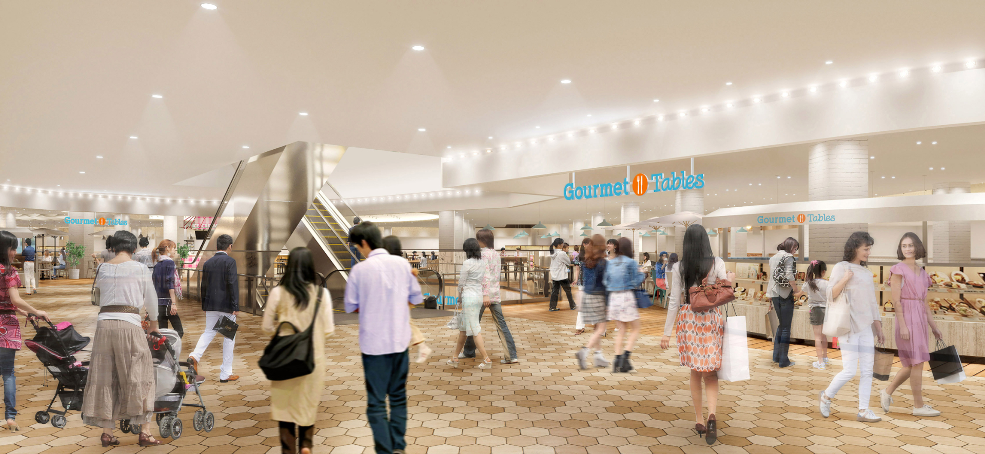 北館I期エリア 3階フードコート入口