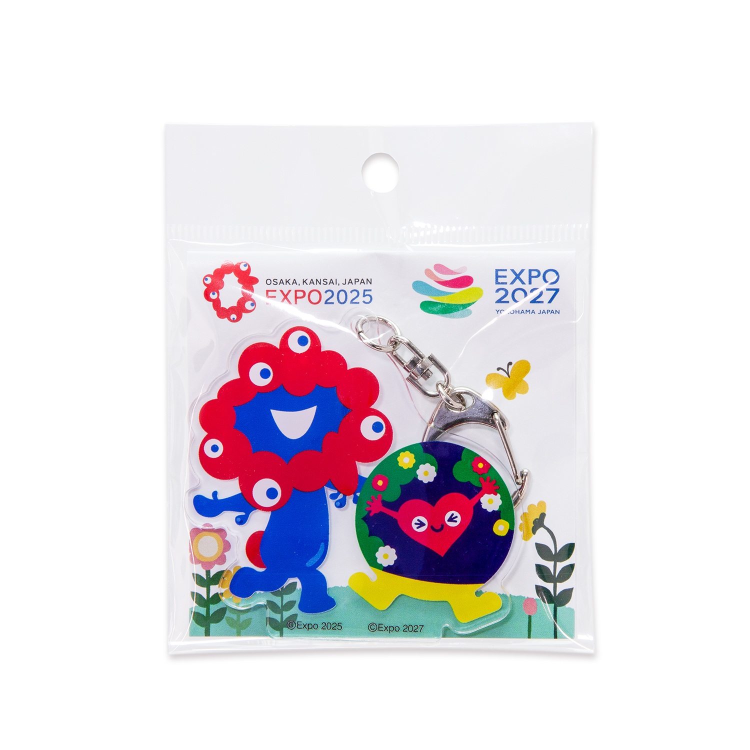 ミャクミャク トゥンクトゥンク アクリルキーホルダー（770円）