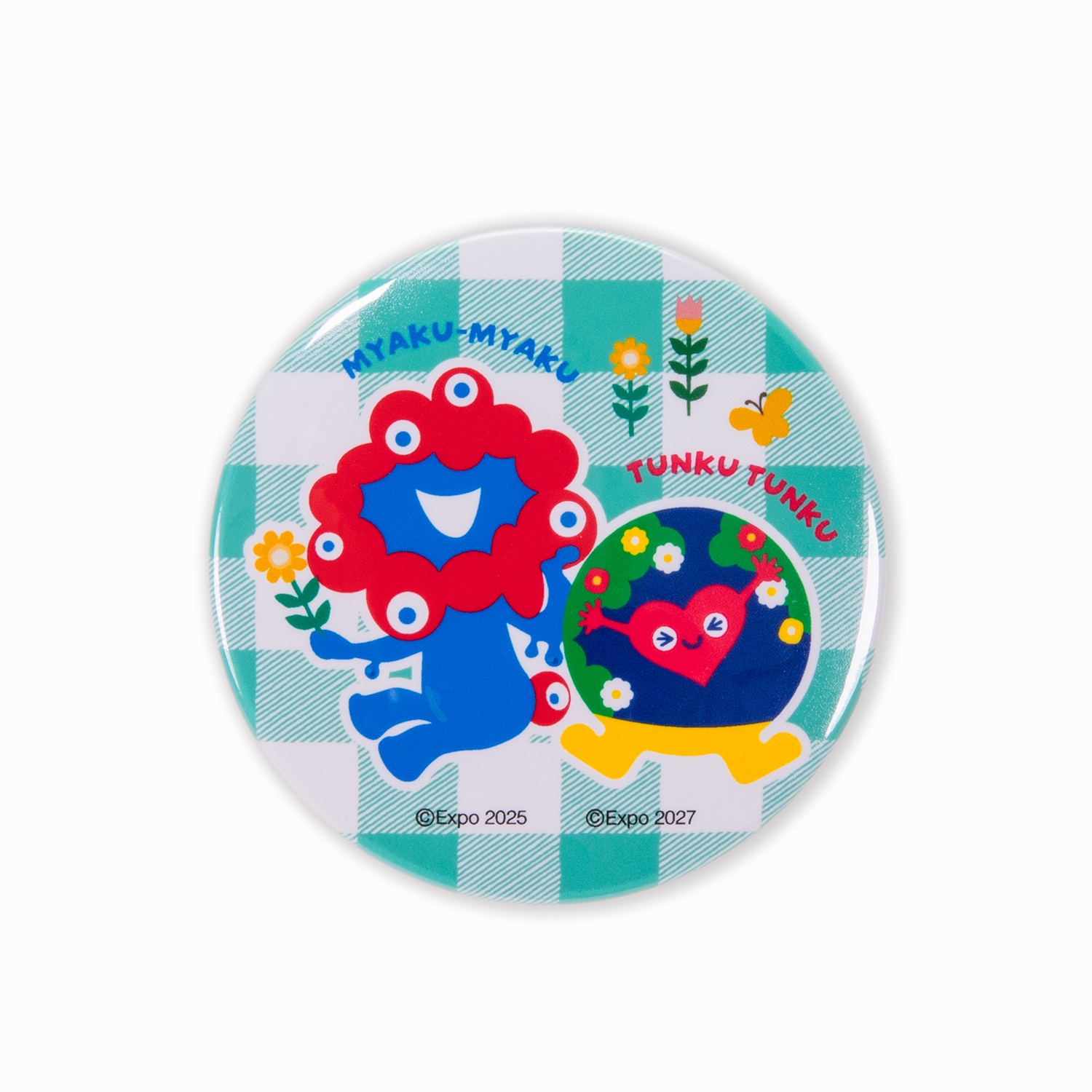 ミャクミャク トゥンクトゥンク 缶マグネット（660円）