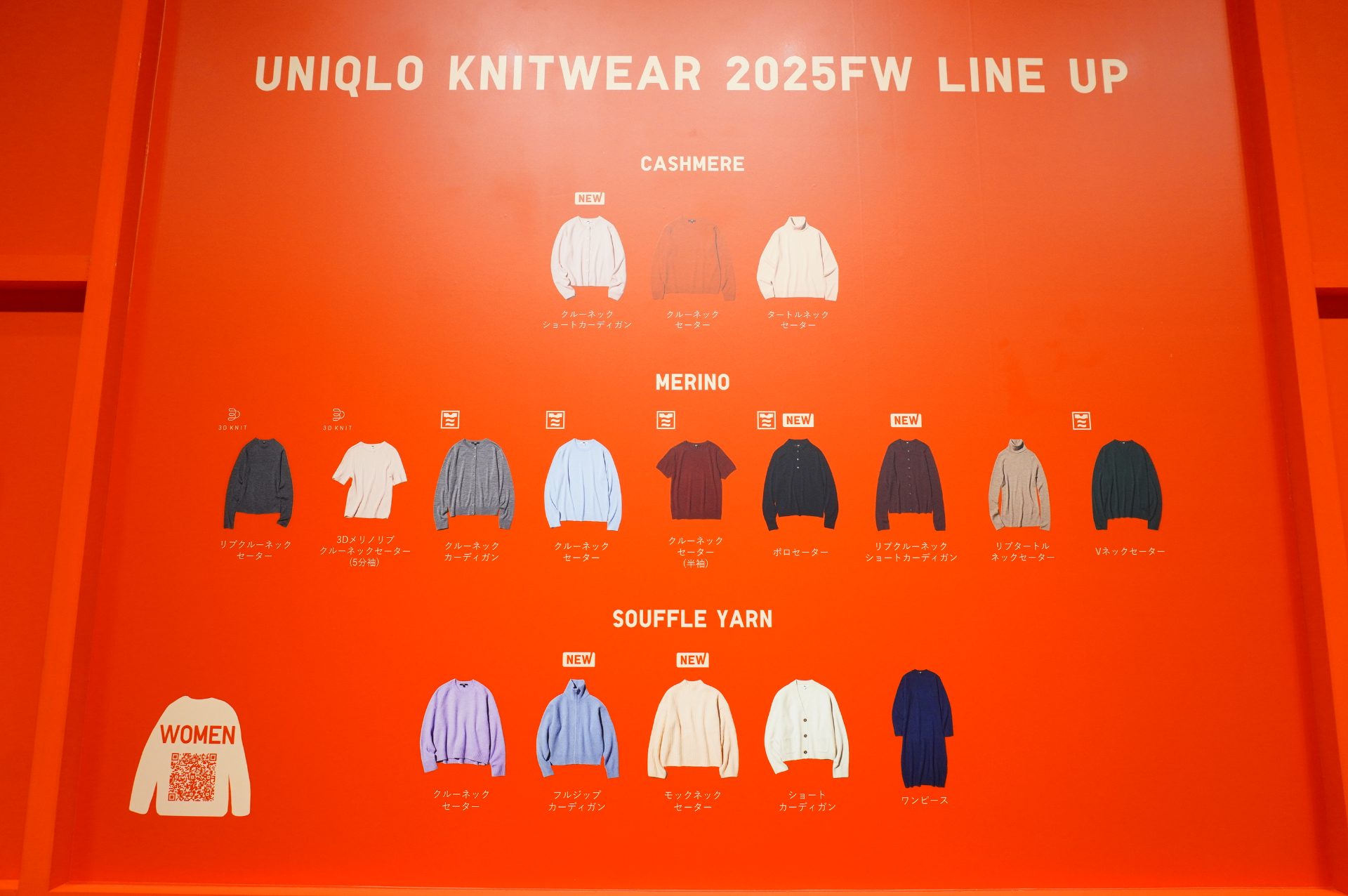 2025年秋冬シーズンのニットタイプ一覧（※画像クリックで拡大表示）