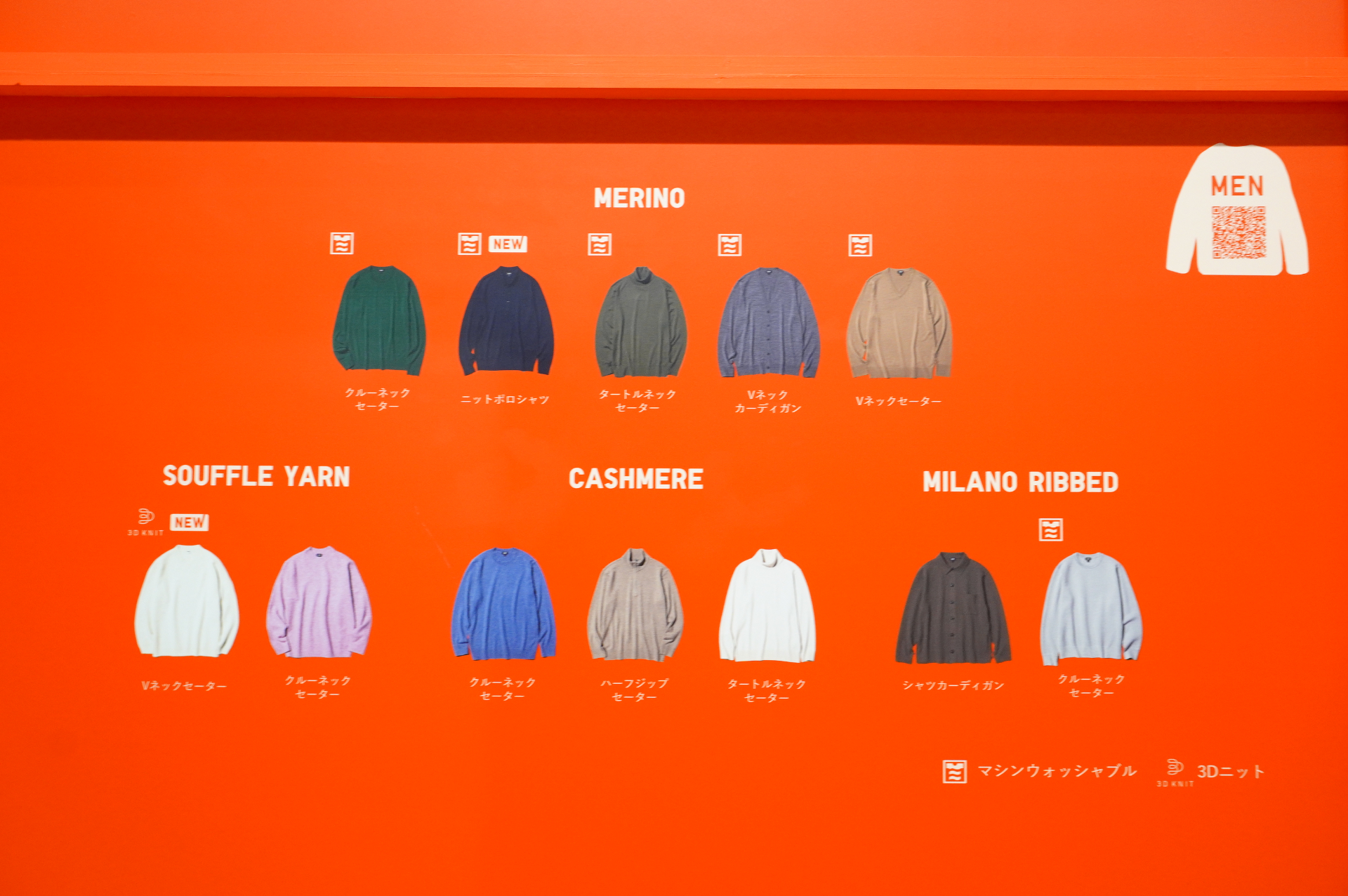 2025年秋冬シーズンのニットタイプ一覧（※画像クリックで拡大表示）