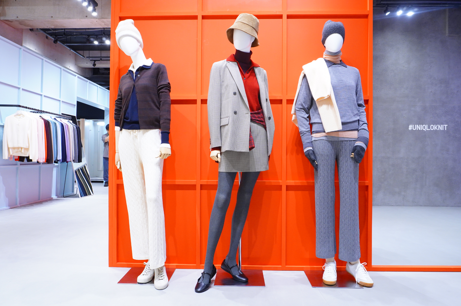 ニットコーデの一例