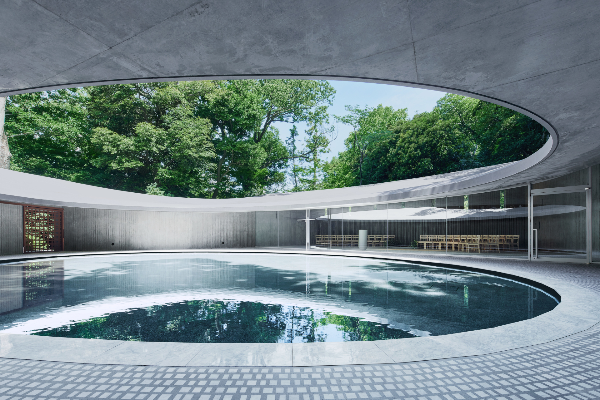 新たなシンボルとなる独立型挙式会場「Celebration Hall -The Garden- 」（写真提供：八芳園）