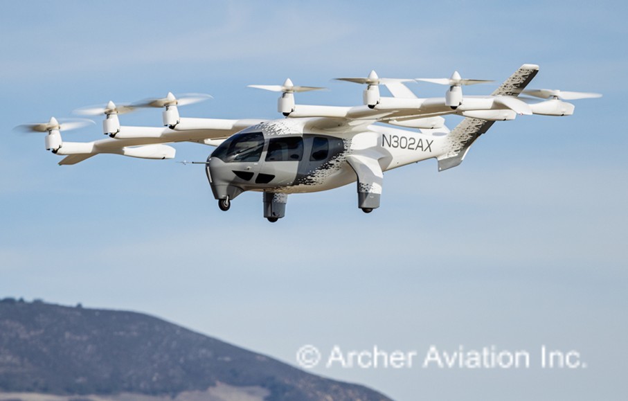 リニューアルで映像展示を開始する空飛ぶクルマ