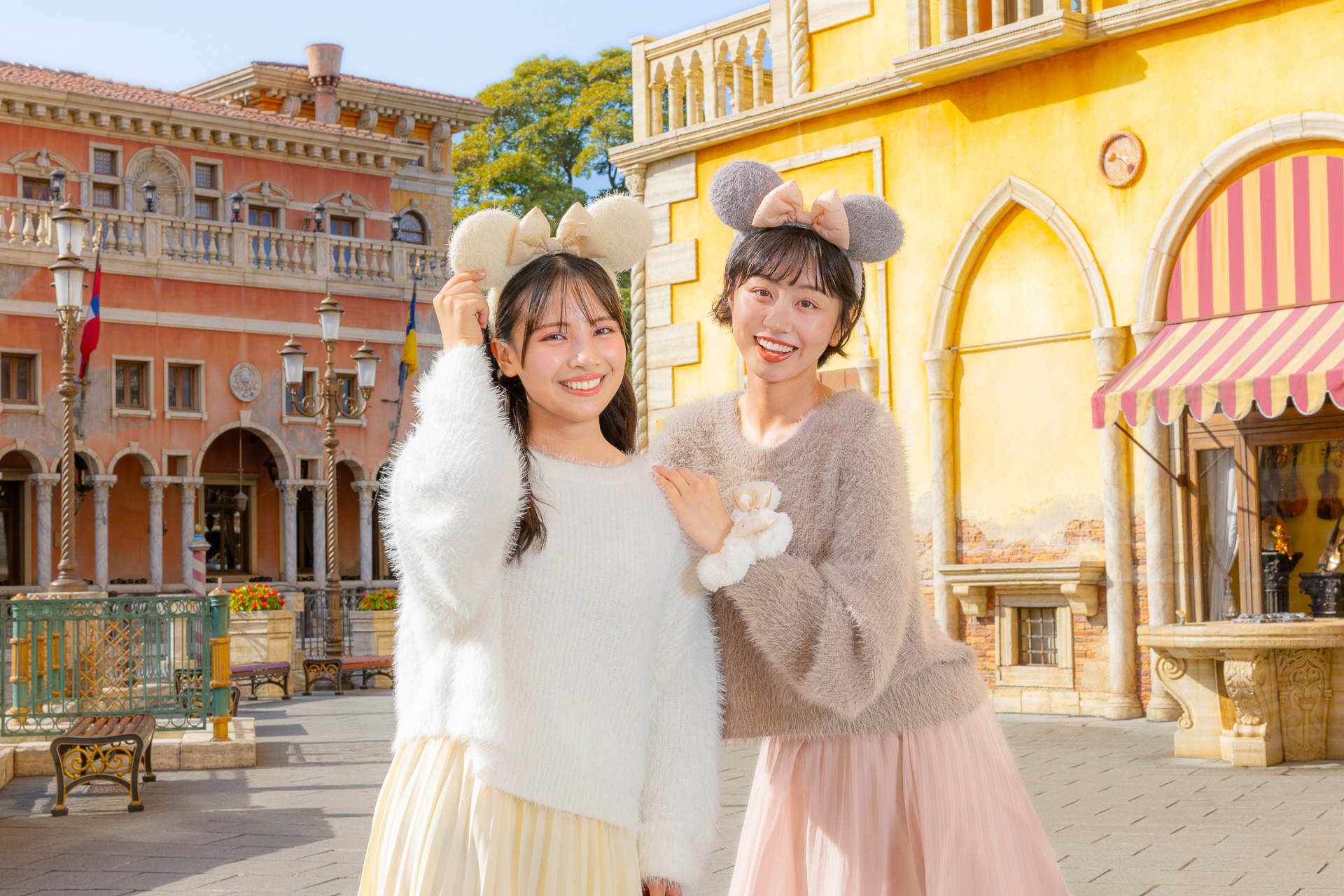 ナチュラルカラーで大人かわいく仕上げることも