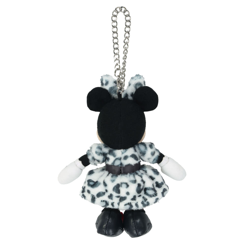ディズニー　ミニー　ヒョウ柄　ファンキャップ　ショルダー　ぬいぐるみチャーム 🩷ヒョウ柄ファンキャップ🩷🐭 ⁡ ⁡ 平成リバイバルかわいい🥹 小