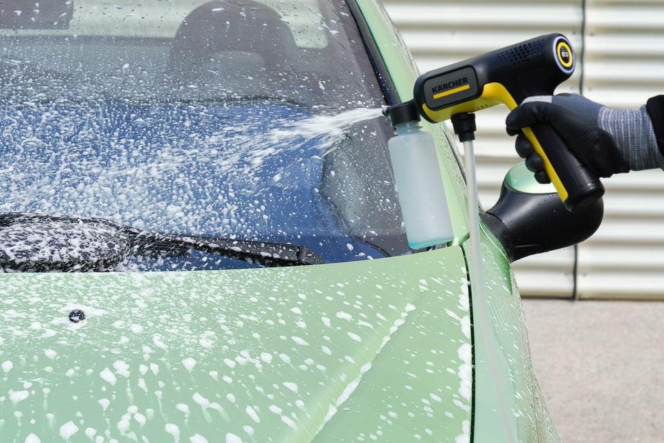 KARCHER ケルヒャーハンディエアー高圧洗浄機 Amazon.限定品 新発売