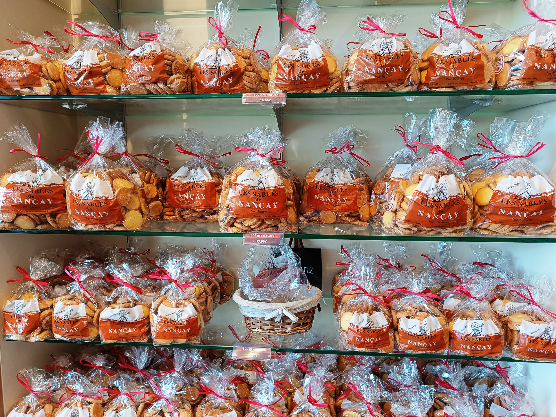 サクサクとした食感が特徴のサブレ