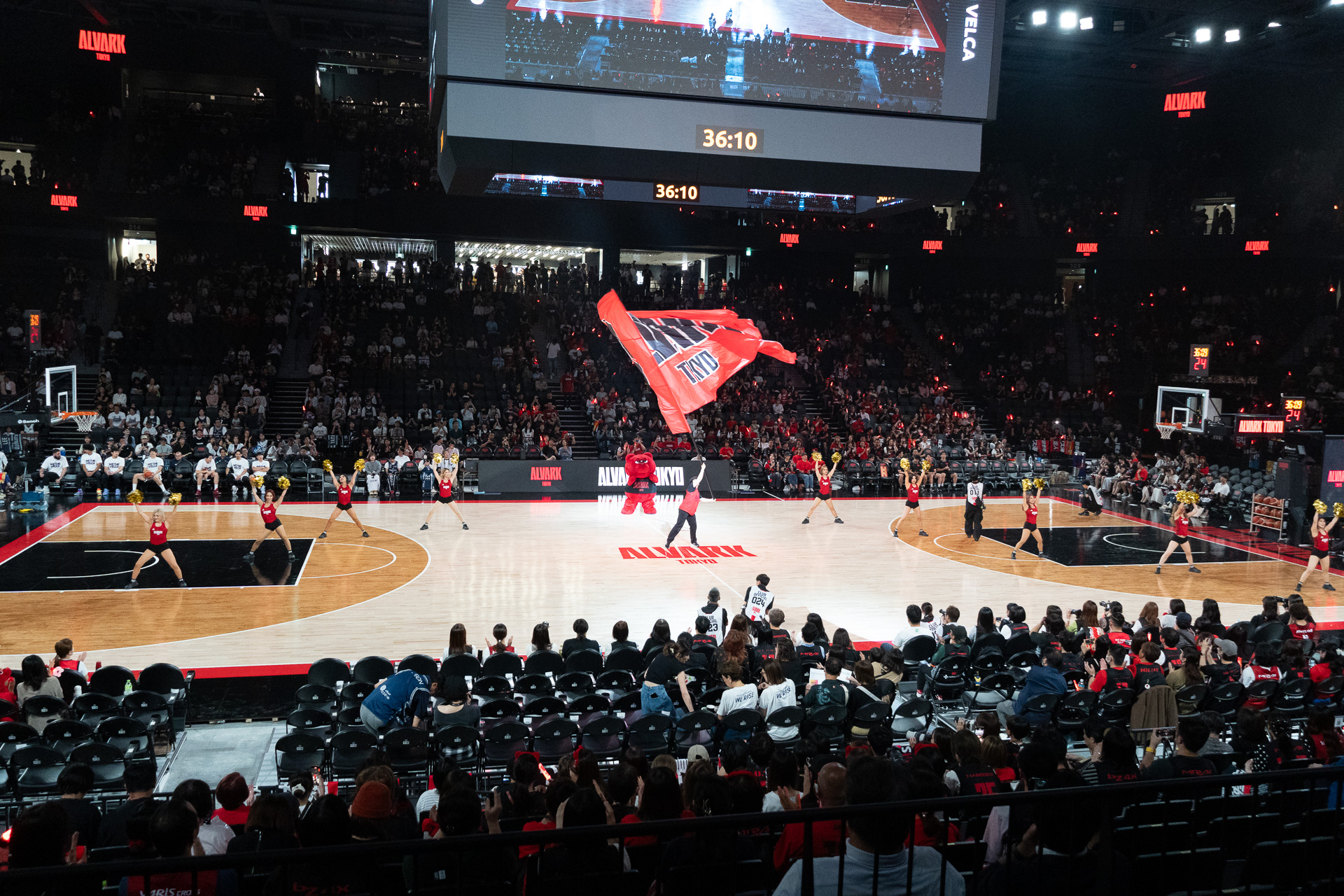 第3クォーターで追い付いたアルバルク東京が第4クォーターで逆転勝利を収める劇的な展開に