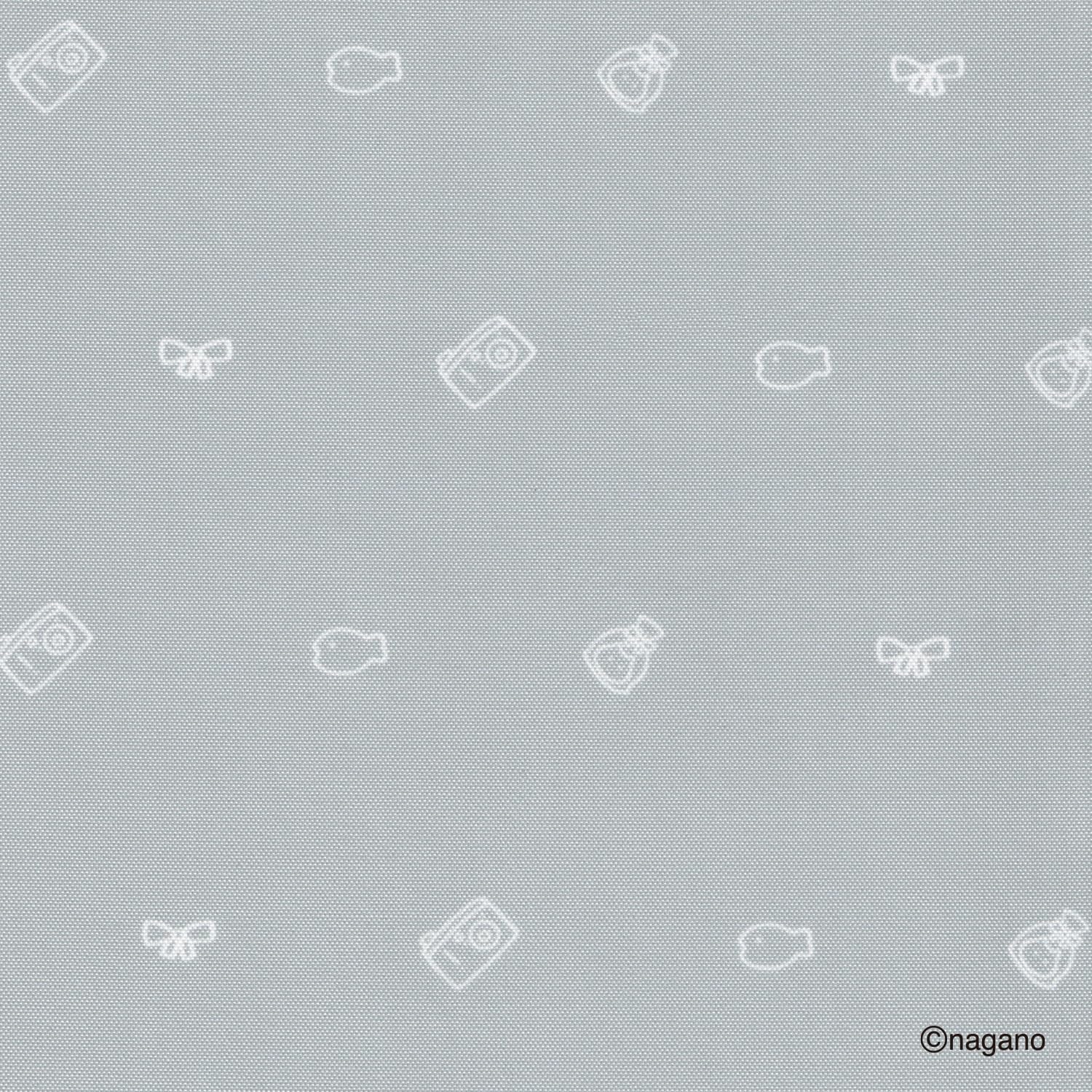 裏地はハチワレらしいモチーフがいっぱいの総柄