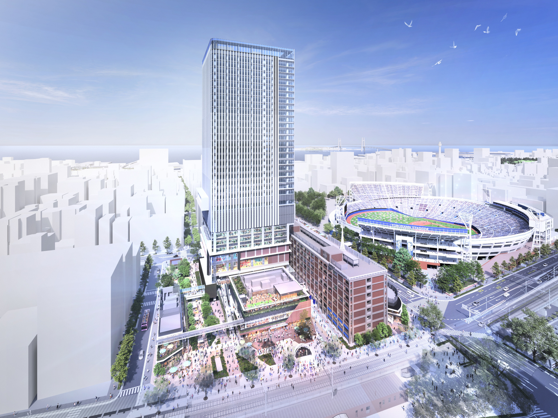 商業施設・オフィス・ホテルなどが集まる「BASEGATE横浜関内」