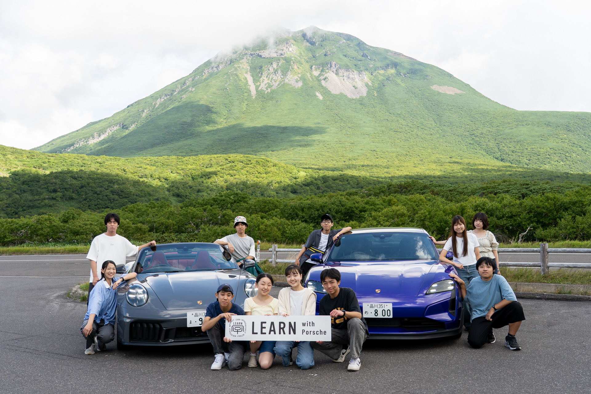 2025年の「LEARN with Porsche」は東京・新潟を出発して北海道へ