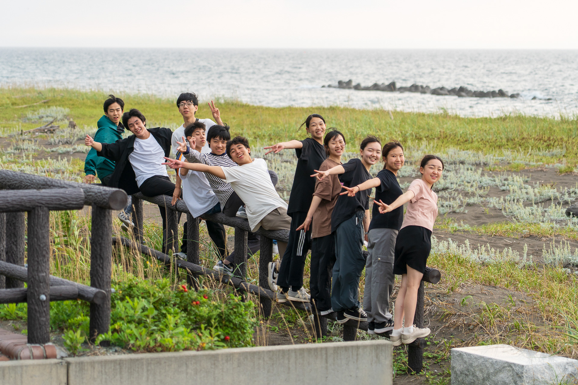 書類選考とオンライン面接を突破し選抜された「LEARN with Porsche」第5期生。この子たちと一緒に北の大地を旅してきた