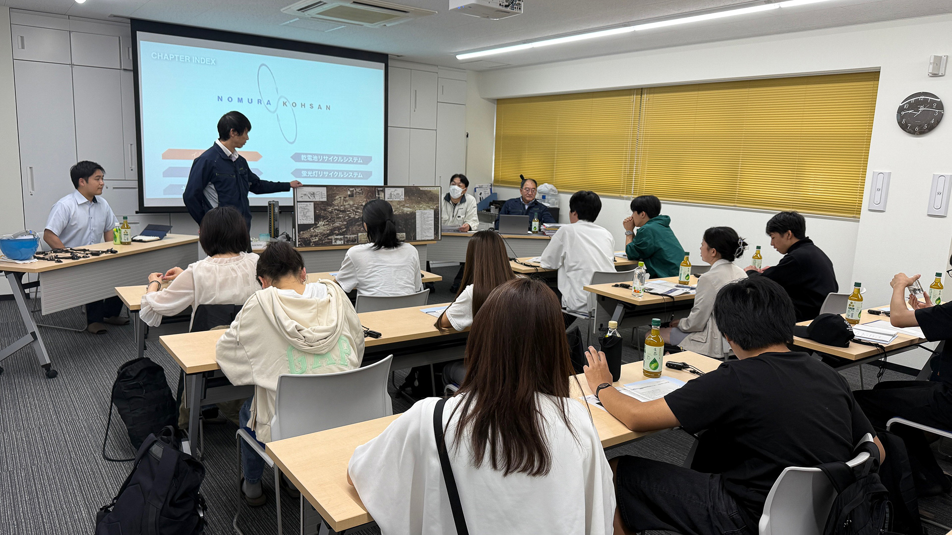 まずは野村興産株式会社イトムカ鉱業所で現在の事業内容を聞く