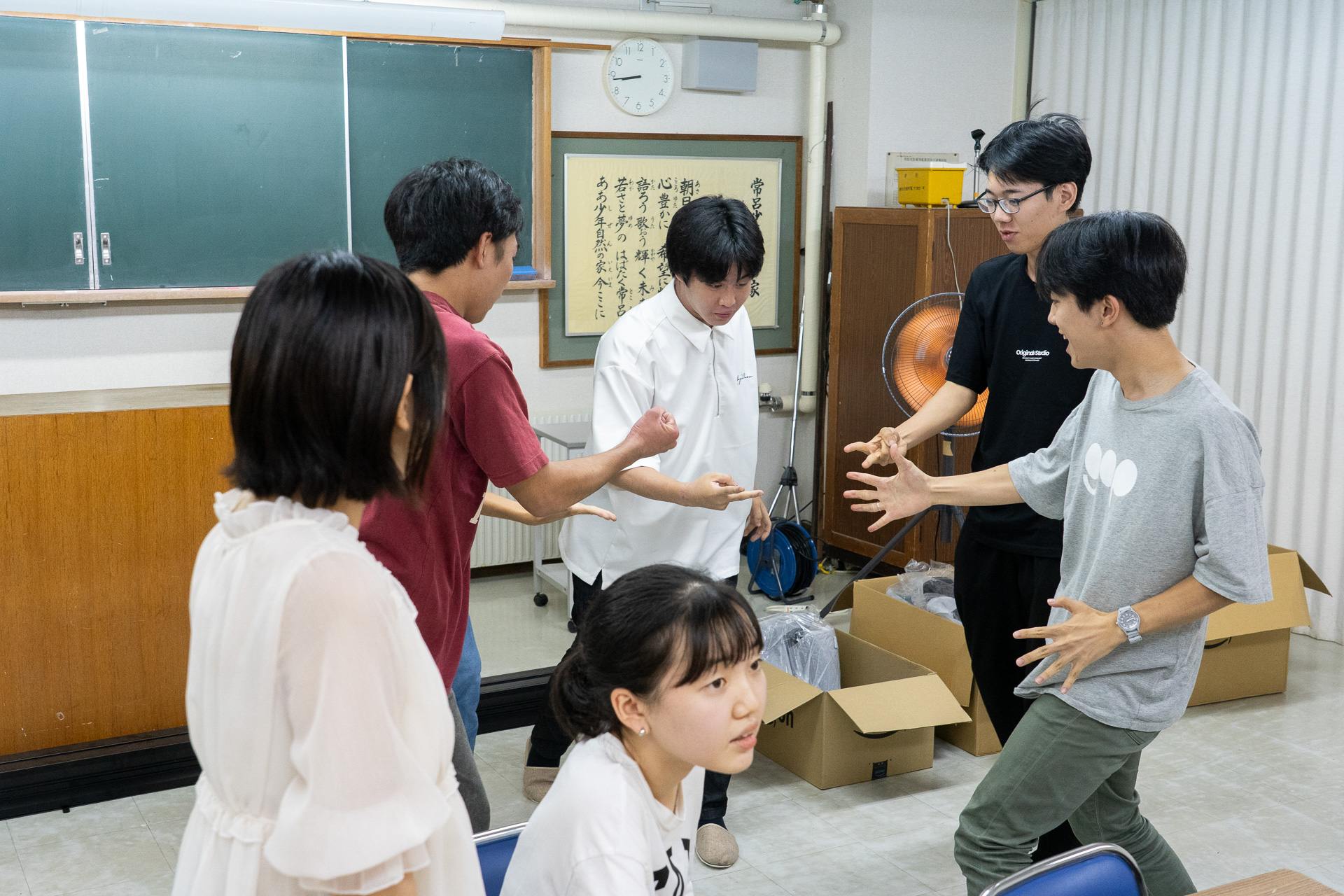 翌日の漁業or農業を決める配属ジャンケンで2日目は終了した