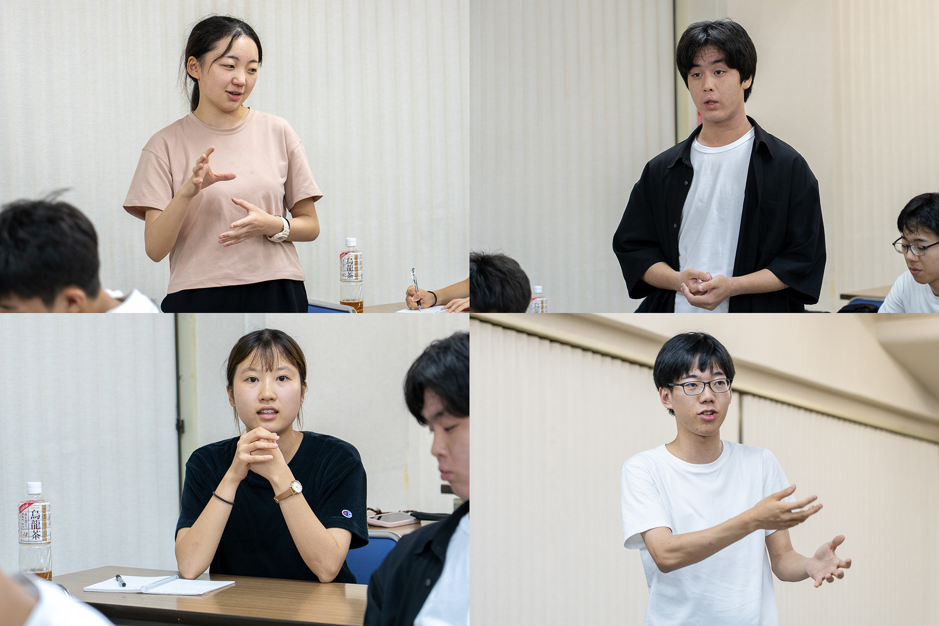 「授業で習った一次産業のイメージと今日農家さんで聞いた話はいい意味で違った」「漁業と農業の助け合いの精神がすごく印象的だった」