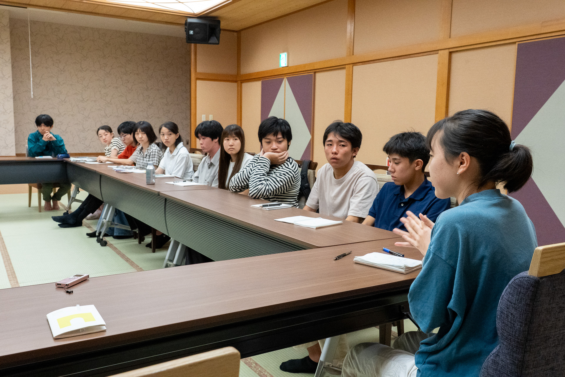 子供たちにとってはまだ旅の途中。そんな4日目の夜の振り返り
