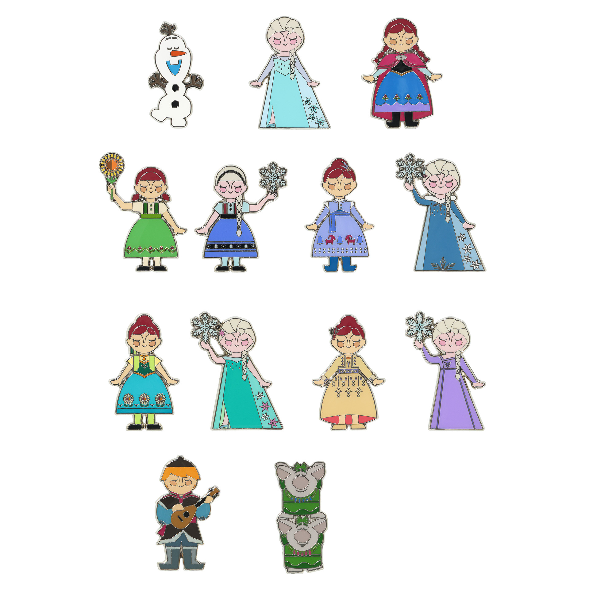 「ピンバッジセット」（単品1300円/1箱9100円）