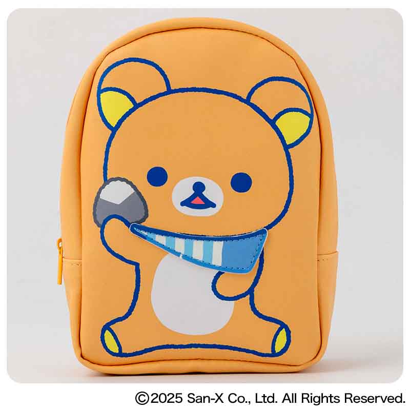 「LAWSON×San-X Characters キャラポーチBOOK リラックマver.」。サイズは約13×6×18cm（幅×奥行き×高さ）