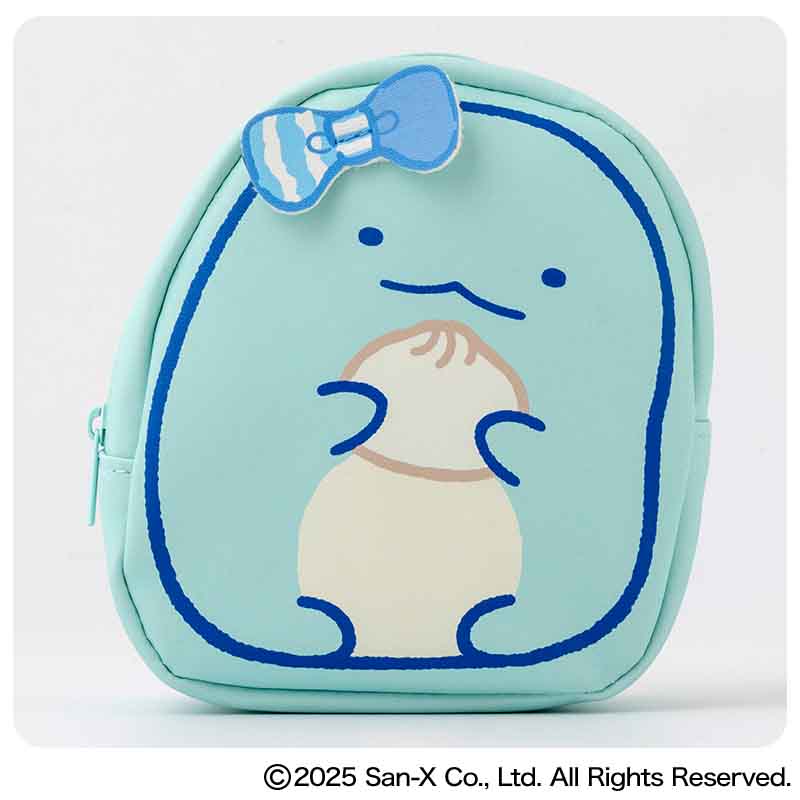 「LAWSON×San-X Characters キャラポーチBOOK すみっコぐらし とかげver.」。サイズは約11.5×5.5×13cm（幅×奥行き×高さ）