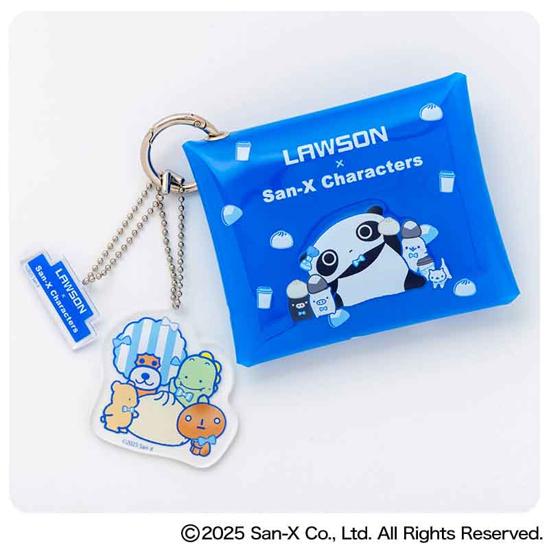 「LAWSON×San-X Characters チャーム付きクリアポーチBOOK オールスターズver.」