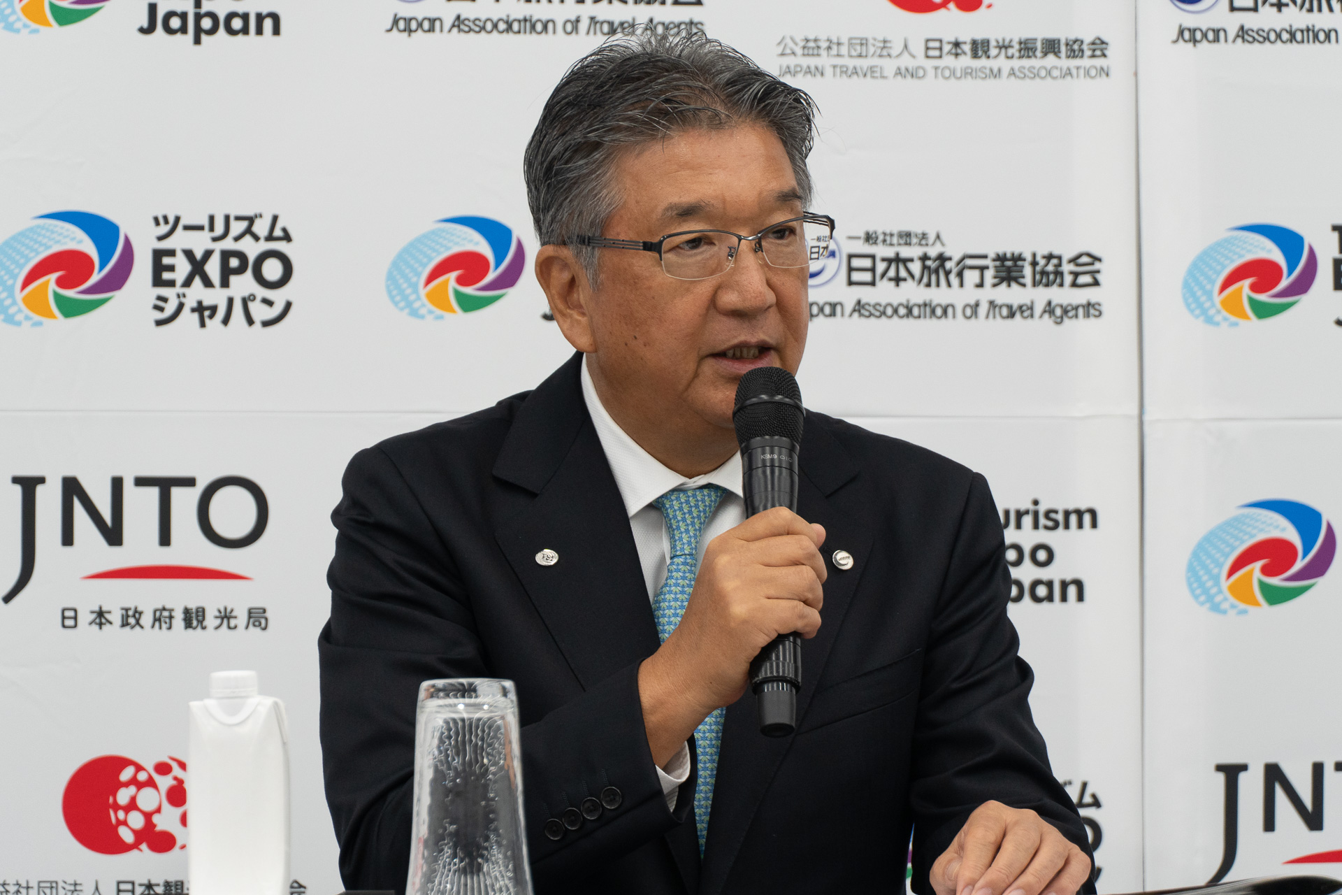 一般社団法人日本旅行業協会 会長 髙橋広行氏