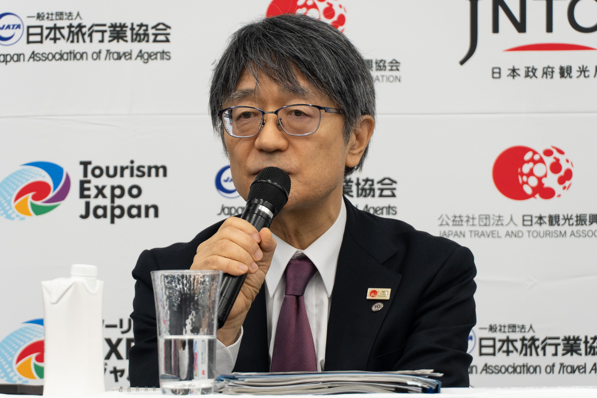 日本政府観光局 理事長 蒲生篤実氏