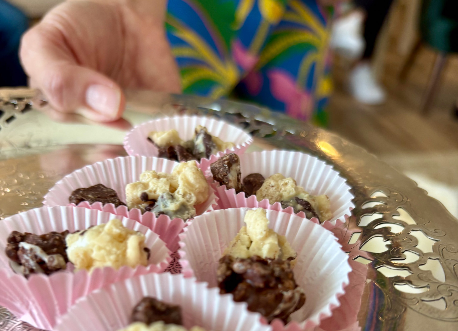 クランチアレアのテイスティング